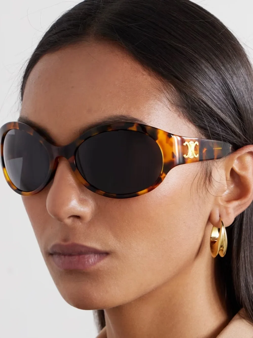 Celine Triumphe Oval Sunglasses NWT